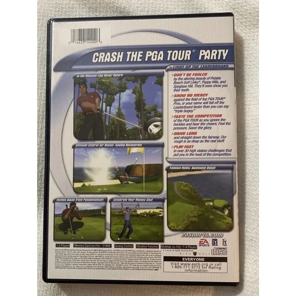Tiger Woods PGA Tour 2001 (Sony PlayStation 2, 2001)